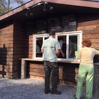 Cabin On King - a man and a woman looking out a window - Ice Cream & Frozen Yogurt Near Me - Shippensburg, Pennsylvania Cabin On King - a man and a woman looking out a window - Ice Cream & Frozen Yogurt Near Me - Shippensburg, Pennsylvania