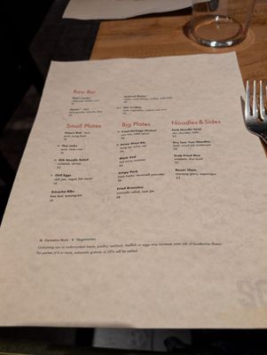 Menu photo 8 Sea New York, NY