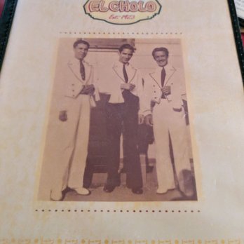 El Cholo - Cover of the menu. - Mexican Near Me - Los Angeles, California El Cholo - Cover of the menu. - Mexican Near Me - Los Angeles, California