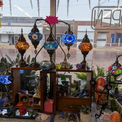 The Cottage Boutique - Mosaic lamps