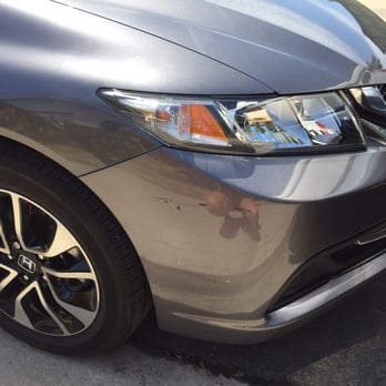 Dent and Scratch Pro - My minor scratch on my 2015 Honda Civic EX from pulling into a tight space. - Body Shops Near Me - San Diego, California