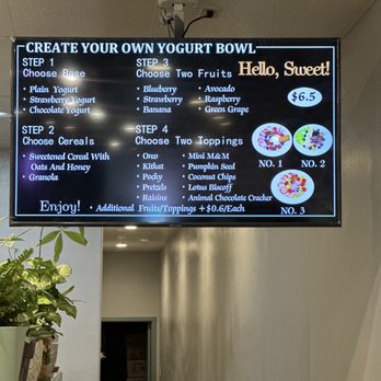 Hello Sweet - Yogurt bowl - Bubble Tea Near Me - Concord, California Hello Sweet - Yogurt bowl - Bubble Tea Near Me - Concord, California
