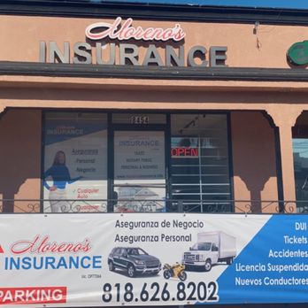 My Sign Design - Moreno's insurance - Printing Services Near Me - North Hollywood, California