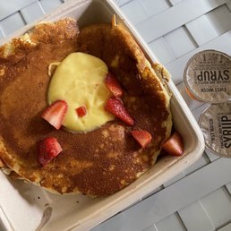 Lemon ricotta pancakes Lemon ricotta pancakes