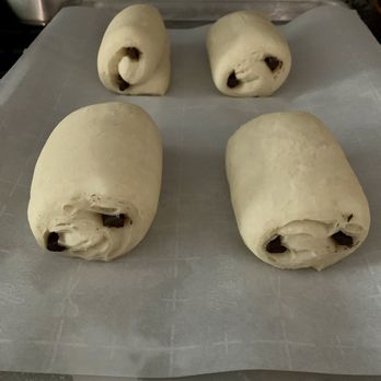 Trader Joe's - Trader Joe's 4-pack frozen section take & bake Chocolate Croissants, 9 hours later - Grocery Near Me - Glendale, Arizona