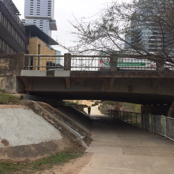 Austin Central Library - Walkway from the river to the library. - Libraries Near Me - Austin, Texas Austin Central Library - Walkway from the river to the library. - Libraries Near Me - Austin, Texas