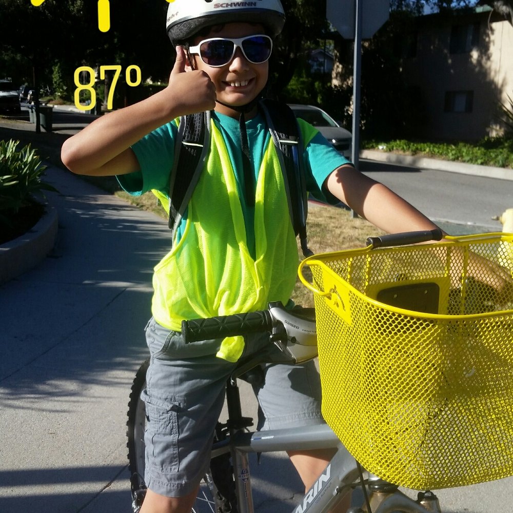 Around The Cycle - Just look at that smile! Jason loves his speedy bike with that nifty basket they installed for him at "Around The Cyle"! - Bikes Near Me - Pasadena, California