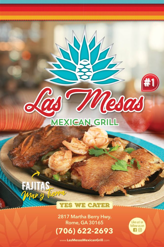 Food from Las Mesas Mexican  Grill