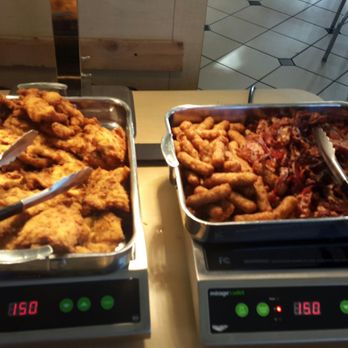 Chick-fil-A - Breakfast buffet. Chicken strips. Bacon. Sausage - Fast Food Near Me - Morrow, Georgia