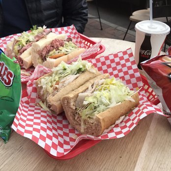 D'deli - Turkey Buddha and roast beef - outside eating on a February day you can't go wrong! - Sandwiches Near Me - Golden, Colorado