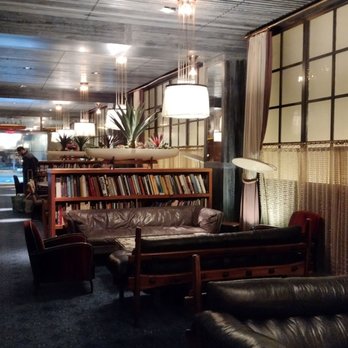 The Maritime Hotel - Lounging area with books to peruse - Hotels Near Me - New York, New York The Maritime Hotel - Lounging area with books to peruse - Hotels Near Me - New York, New York