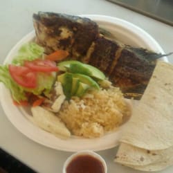 Abby's Seafood - Grilled tilapia - Mojarra asado
