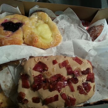 Bear Claw Bakery and Cafe - Bacon maple bar & other goodies. . . - Bakeries Near Me - Pinole, California Bear Claw Bakery and Cafe - Bacon maple bar & other goodies. . . - Bakeries Near Me - Pinole, California