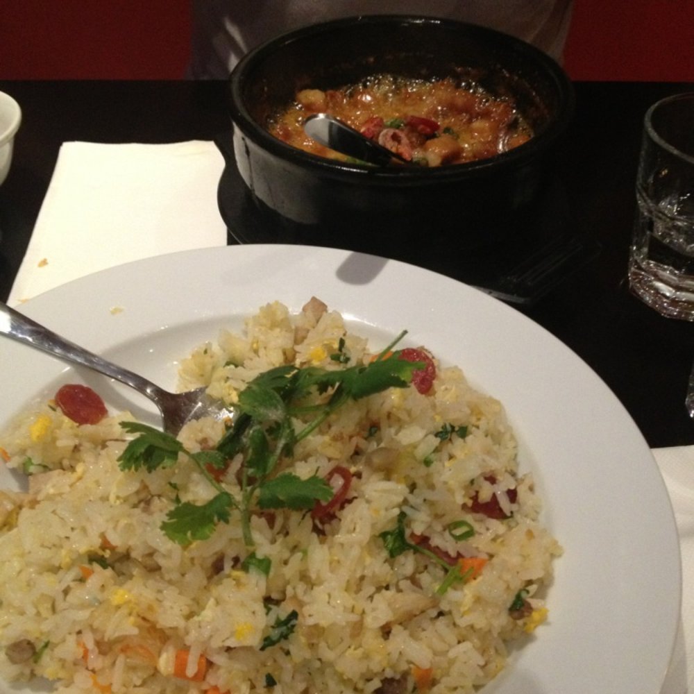 Yen for Viet - Caramelised pork in clay pot and combination fried rice - Restaurants Near Me - Marrickville, NSW