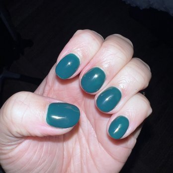 Ritual Nail Bar - Powder mani with gel on top - Nail Salons Near Me - San Francisco, California Ritual Nail Bar - Powder mani with gel on top - Nail Salons Near Me - San Francisco, California