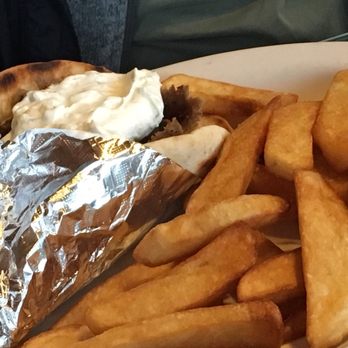 Ari's Restaurant - Traditional gyro with fries. Yum. - Greek Near Me - Saint Louis, Missouri