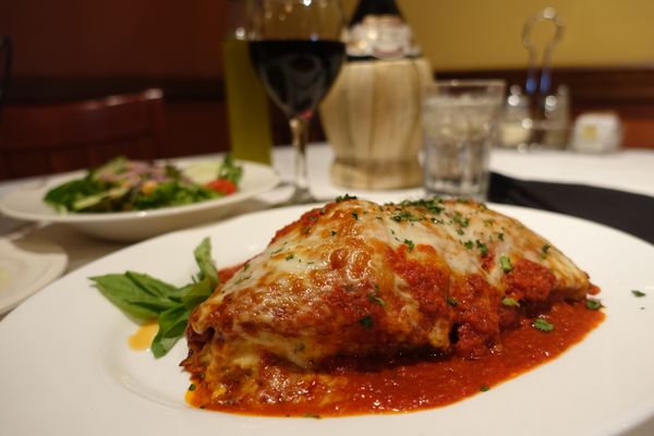 Photo of Frank Guido's Little Italy - Kingston, NY, US. Our amazing lasagna made with our grandmother's sauce!