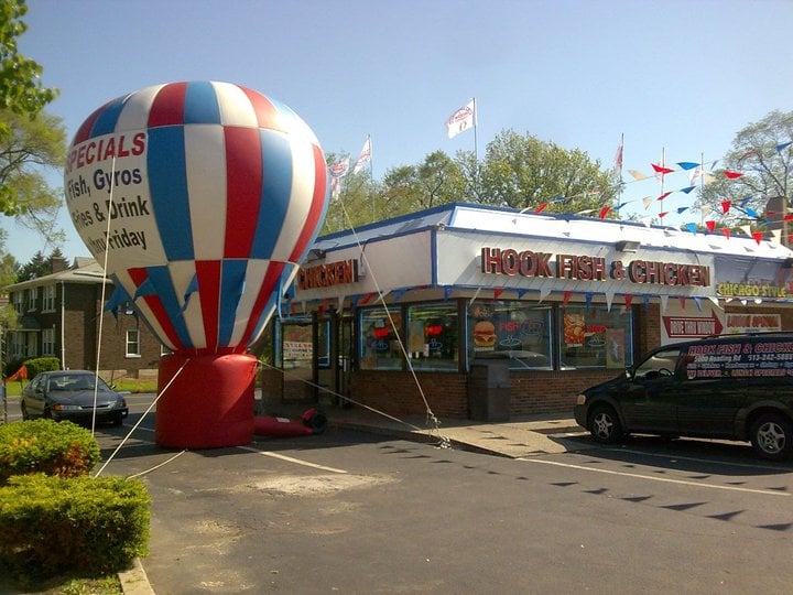 Hook Fish & Chicken, Cincinnati Roadtrippers