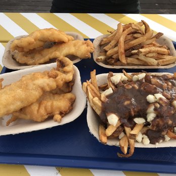 Mountain Woman - Fish n chips w/poutine - Burgers Near Me - Britannia Beach, British Columbia