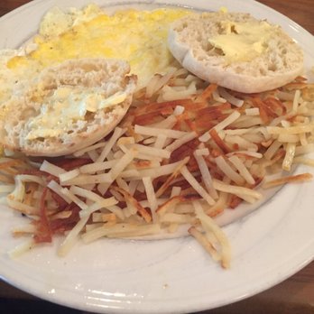 Red River Cafe - Hash browns, eggs, and English muffin. - Breakfast & Brunch Near Me - Austin, Texas Red River Cafe - Hash browns, eggs, and English muffin. - Breakfast & Brunch Near Me - Austin, Texas