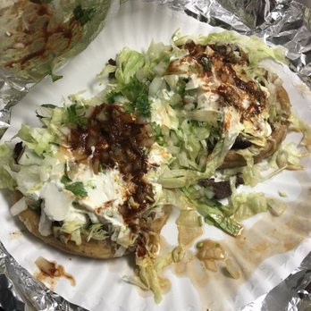 Tacos el Grullense E&E - Al pastor sopes - Tacos Near Me - Redwood City, California Tacos el Grullense E&E - Al pastor sopes - Tacos Near Me - Redwood City, California