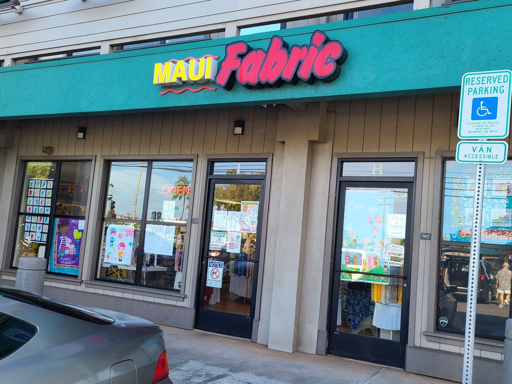 MAUI DISCOUNT FABRIC AND MACHINES Updated September 2024 30 Photos