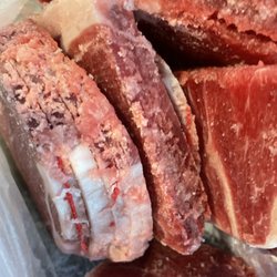 Halal Meat and Grocery - Look at rope in meat