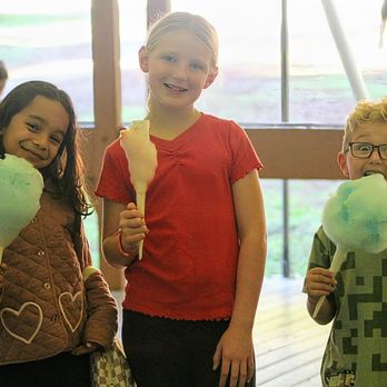Mt Gilead Bible Camp & Conference Center - Kids enjoying cotton candy at Harvest Festival - Venues & Event Spaces Near Me - Sebastopol, California Mt Gilead Bible Camp & Conference Center - Kids enjoying cotton candy at Harvest Festival - Venues & Event Spaces Near Me - Sebastopol, California