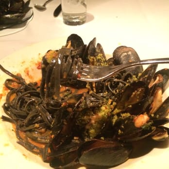 Old Ebbitt Grill - The handmade squid ink linguine is to die for - Bars Near Me - Washington, DC, District of Columbia