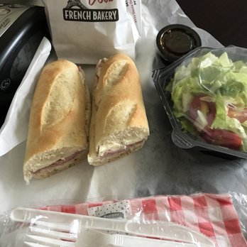 Rendez-Vous - Ham and Brie sandwich with side salad - Bakeries Near Me - Sarasota, Florida Rendez-Vous - Ham and Brie sandwich with side salad - Bakeries Near Me - Sarasota, Florida
