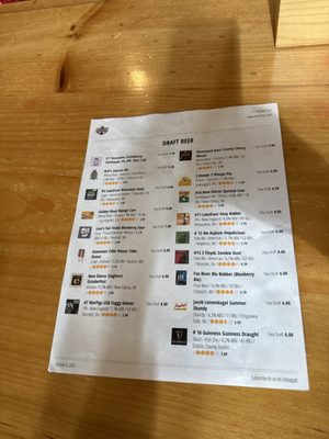 Menu photo 1 Anchor Bar & Grill Edgerton, WI