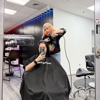 The LABoratory a Ruby Devine Salon - Getting haircut and blow dry - Hair Salons Near Me - Alexandria, Virginia The LABoratory a Ruby Devine Salon - Getting haircut and blow dry - Hair Salons Near Me - Alexandria, Virginia