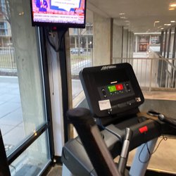 Waterside Fitness & Swim Club - Upper cardio machine level.