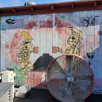 Los Bagels - Mural (check out their restroom with graffiti) - Bakeries Near Me - Arcata, California Los Bagels - Mural (check out their restroom with graffiti) - Bakeries Near Me - Arcata, California