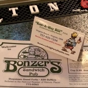 Bonzer's Sandwich Pub - American Near Me - Grand Forks, North Dakota