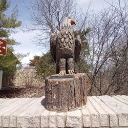 Eagle statue
