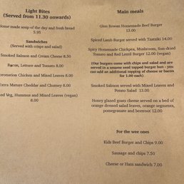 Menu Menu