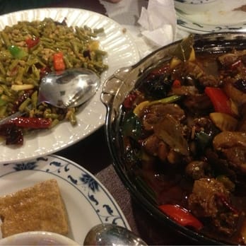 Hunan Bar - Sour string beans with pork, beer duck, and stinky tofu-heavenly! - Szechuan Near Me - Pittsburgh, Pennsylvania