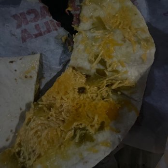 Del Taco - This is supposed to be my well-done quesadilla. Cheese didn't even melt tortilla not even cooked. - Mexican Near Me - Murrieta, California Del Taco - This is supposed to be my well-done quesadilla. Cheese didn't even melt tortilla not even cooked. - Mexican Near Me - Murrieta, California