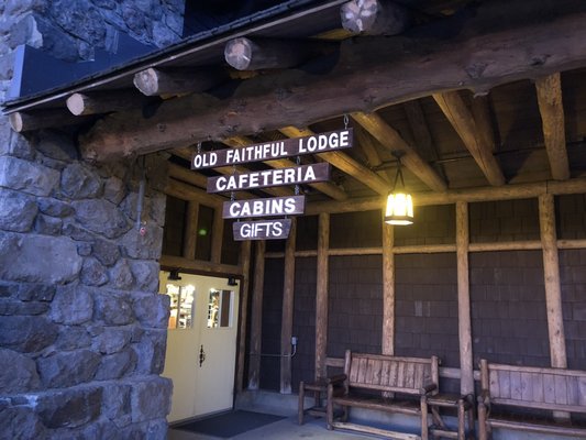 Old Faithful Lodge Cafeteria by null