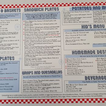 Dolly's Diner - Menu - Diners Near Me - Princeton, West Virginia