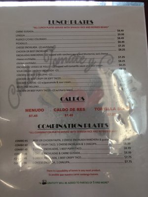 Menu photo 4 Chile Tomate & Cebolla Mexican Restaurant San Antonio, TX Menu photo 4 Chile Tomate & Cebolla Mexican Restaurant San Antonio, TX