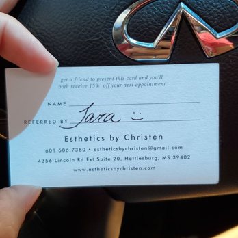 Esthetics by Christen - Skin Care Near Me - Hattiesburg, Mississippi Esthetics by Christen - Skin Care Near Me - Hattiesburg, Mississippi