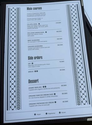 Menu photo 5 Gaza Grill Copenhagen, 84