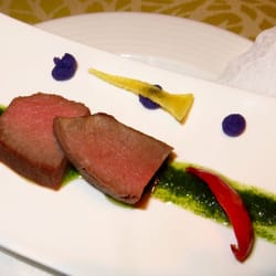 Hotel Zum Schiff - Küchengruss: Lammfilet