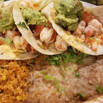 Agave Mexican Restaurant - Shrimp tacos with rice and beans - Mexican Near Me - Flagstaff, Arizona Agave Mexican Restaurant - Shrimp tacos with rice and beans - Mexican Near Me - Flagstaff, Arizona