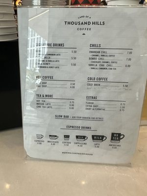 Land of a Thousand Hills Coffee by null