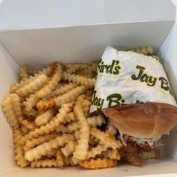 Chicken Sandwich & Fries Chicken Sandwich & Fries