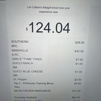 Cullum's Attagirl - Chicken Wings Near Me - San Antonio, Texas