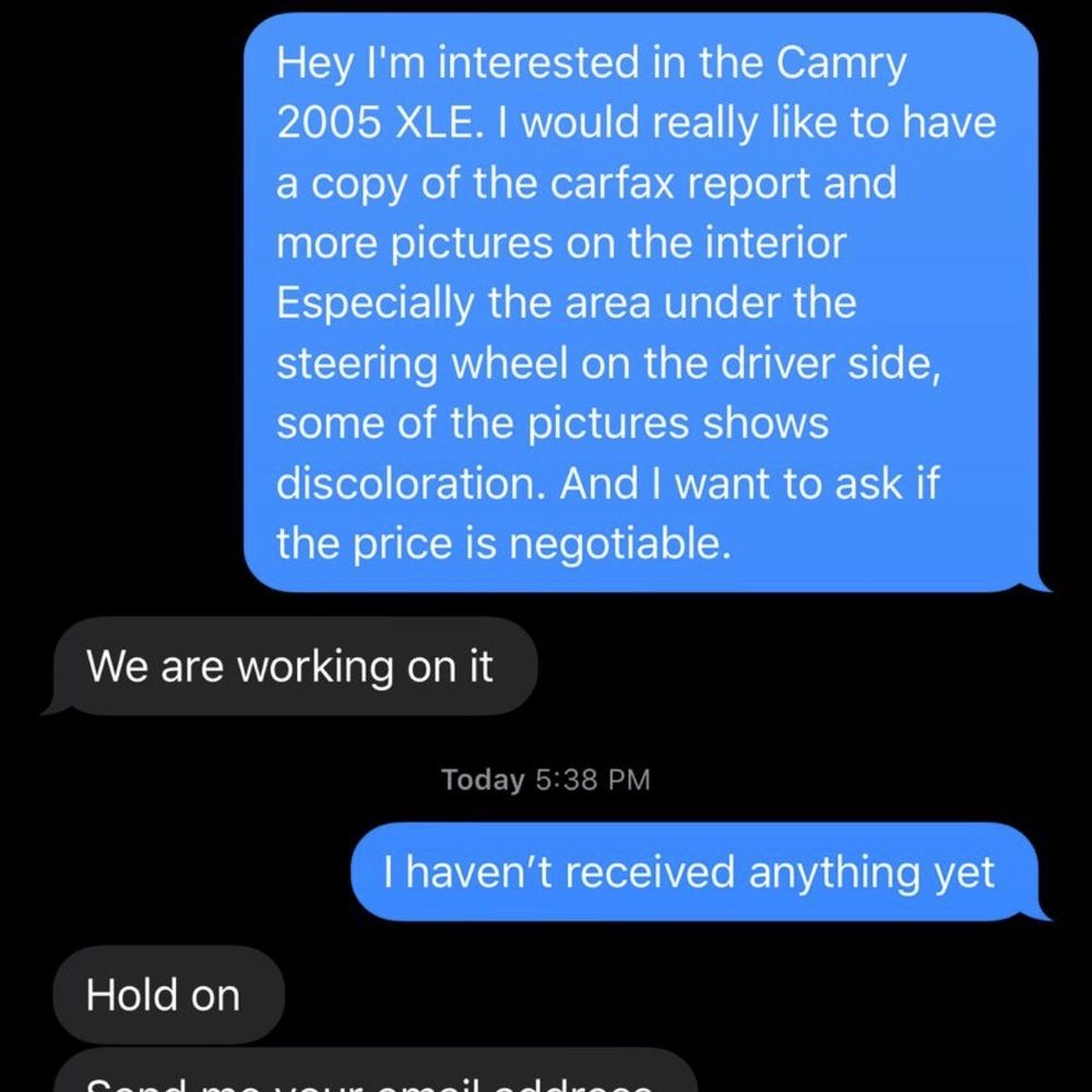 Horrible customer service
